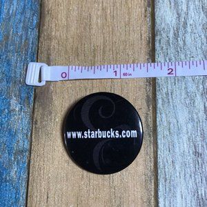 Vintage 90s www Starbucks com Employee Button Pin